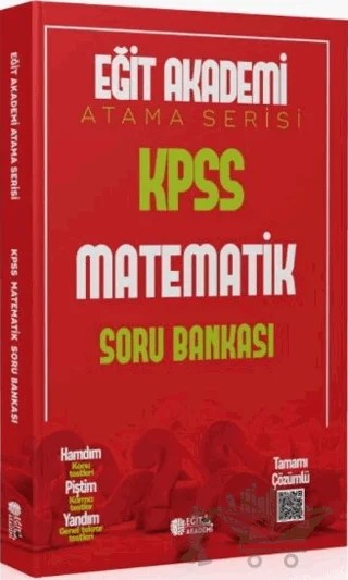 KPSS Matematik Atama Serisi Soru Bankası – Mehmet Eğit – Eğit Akademi kitap kapağı