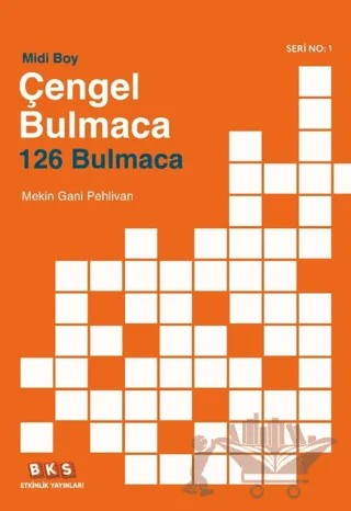 Midi Boy Çengel Bulmaca 1 – Mekin Gani Pehlivan – BKS Etkinlik Yayınları kitap kapağı