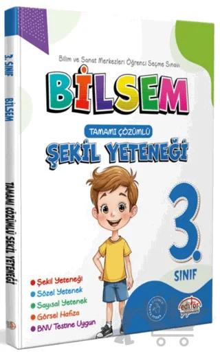 3. Sınıf Bilsem Hazırlık Şekil Yeteneği Tamamı Çözümlü