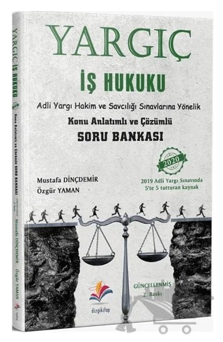 Yargıç İş Hukuku Konu Anlatımlı Ve Çözümlü Soru Bankası – Mustafa Dinçdemir, Özgür Yaman – Dizgi Kitap kitap kapağı