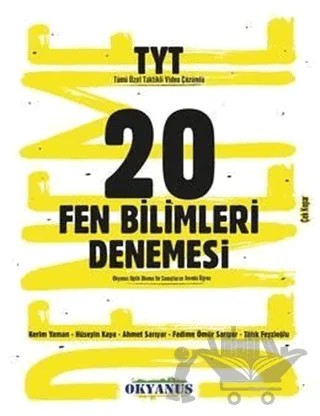 TYT Fen Bilimleri 20 Deneme – Kolektif – Okyanus Yayınları kitap kapağı