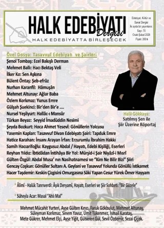 Halk Edebiyatı Dergisi: 70 Ocak - Şubat 2026 – Halk Edebiyatı Dergisi Yayınları kitap kapağı