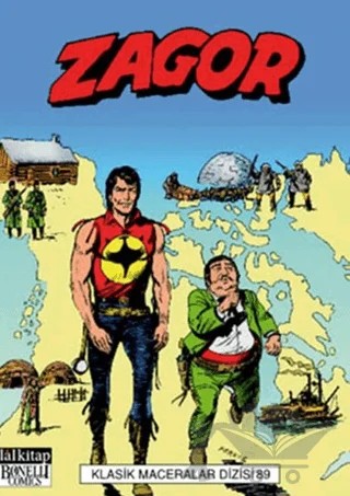 Zagor Klasik Maceralar Cilt 89 – Mauro Boselli – Lal Kitap kitap kapağı