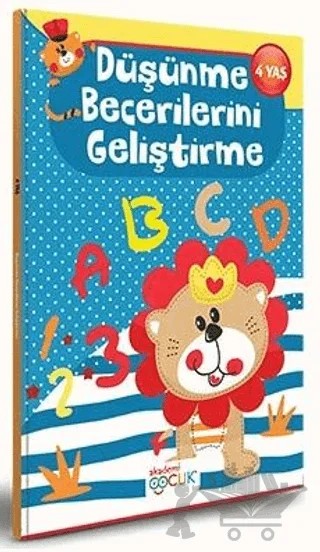 Düşünme Becerilerini Geliştirme (4 Yaş) – Kolektif – Akademi Çocuk kitap kapağı