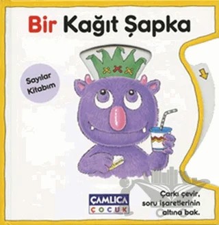 Bir Kağıt Şapka - Sayılar Kitabım – Steve Augarde – Çamlıca Çocuk Yayınları kitap kapağı