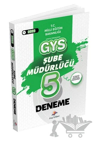 Milli Eğitim Bakanlığı GYS Şube Müdürlüğü 5 Deneme – Kolektif – Dizgi Kitap kitap kapağı