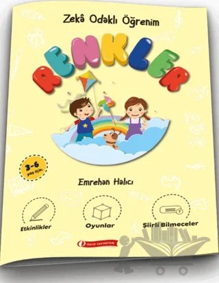 Zeka Odaklı Öğrenim - Renkler – Emrehan Halıcı – ODTÜ Geliştirme Vakfı Yayıncılık kitap kapağı