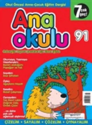 Anaokulu Sayı: 91 Anne-Çocuk Eğitim Dergisi – Boyut Yayın Grubu kitap kapağı