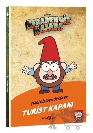 Disney Esrarengiz Kasaba Turist Kapanı – Kolektif – Beta Kids kitap kapağı