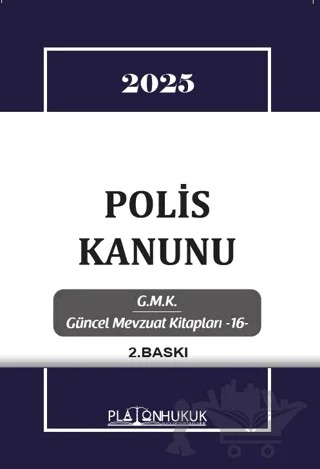 Polis Kanunu – Kolektif – Platon Hukuk kitap kapağı