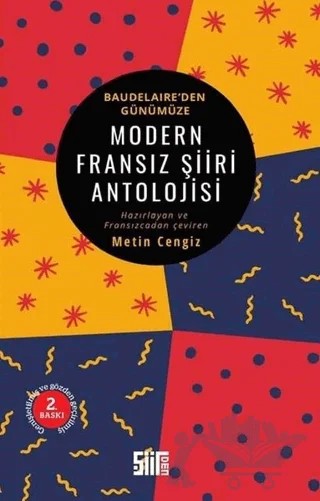 Modern Fransız Şiiri Antolojisi - Baudelaire'den Günümüze – Charles Baudelaıre – Şiirden Yayıncılık kitap kapağı