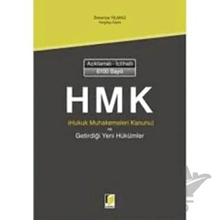 Açıklamalı İçtihatlı 6100 Sayılı Hukuk Muhakemeleri Kanunu ve Getirdiği Yeni Hükümler – Zekeriya Yılmaz – Adalet Yayınevi kitap kapağı