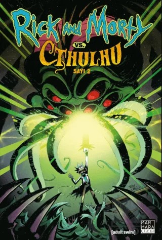 Rick and Morty vs. Cthulhu Sayı 2 – Jim Zub – Marmara Çizgi kitap kapağı