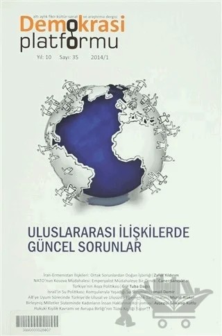 Uluslararası İlişkilerde Güncel Sorunlar - Demokrasi Platformu Sayı: 35 – Orion Kitabevi kitap kapağı