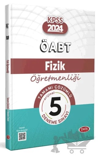 ÖABT 2024 Fizik Öğretmenliği Tamamı Çözümlü 5 Deneme Sınavı – Kolektif – Data Yayınları kitap kapağı