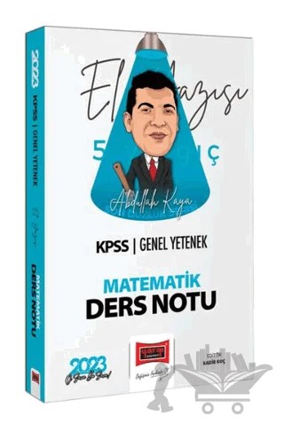 Yargı Yayınları 2023 KPSS Genel Yetenek Son Düzlük El Yazısı İle Matematik Ders Notu – Abdullah Kaya – Yargı Yayınevi kitap kapağı