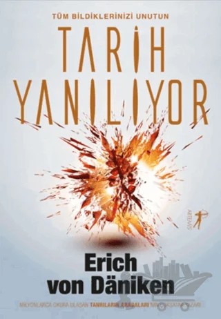 Tarih Yanılıyor – Erich von Daniken – Artemis Yayınları kitap kapağı