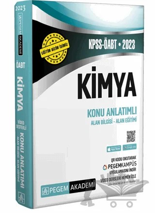2023 KPSS ÖABT Kimya Konu Anlatımlı – Kolektif – Pegem Akademi Yayıncılık kitap kapağı