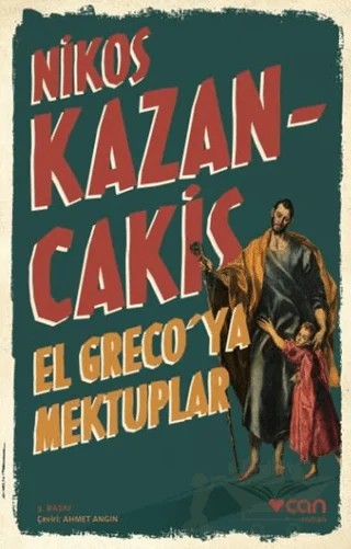 El Greco'ya Mektuplar – Nikos Kazancakis – Can Yayınları kitap kapağı