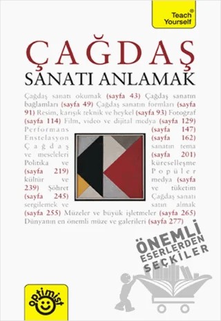 Çağdaş Sanatı Anlamak – Graham Whitham, Grant Pooke – Optimist Kitap kitap kapağı