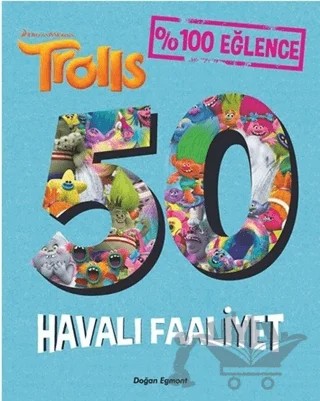 Trolls - 50 Havalı Faaliyet – Kolektif – Doğan Egmont Yayıncılık kitap kapağı