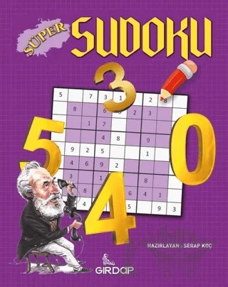 Sudoku Süper – Serap Koç – Girdap Kitap kitap kapağı