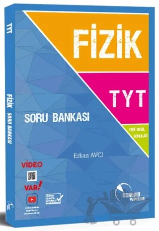 TYT Fizik Soru Bankası – Erkan Avcı – Doktrin Yayınları kitap kapağı