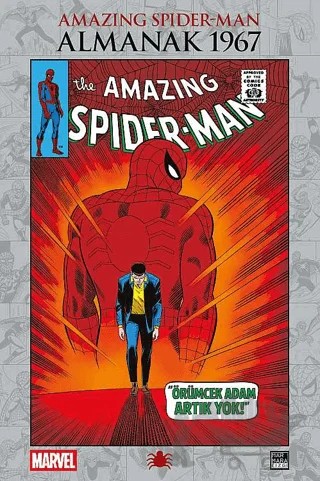 Amazing Spider-Man - Almanak 1967 – Stan Lee – Marmara Çizgi kitap kapağı