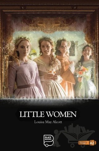 Little Women – Louisa May Alcott – Black Books kitap kapağı