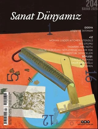 Sanat Dünyamız 204/ Bahar 2025 – Kolektif – Yapı Kredi Yayınları kitap kapağı