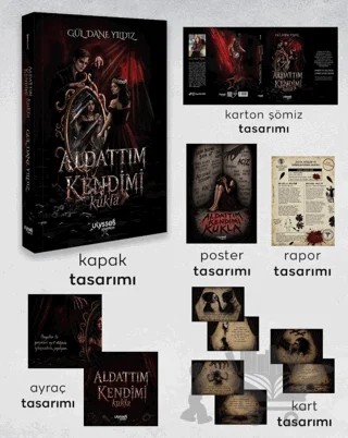 Aldattım Kendimi - Kukla – Gül Dane Yıldız – Ulysses Yayınları kitap kapağı