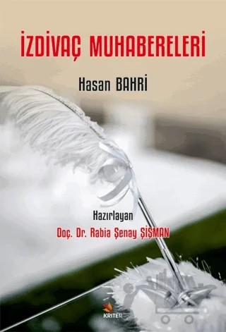İzdivaç Muhabereleri – Hasan Bahri – Kriter Yayınları kitap kapağı