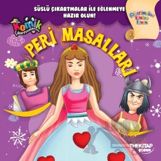Komik Çıkartmalarım Peri Masalları – Kolektif – The Kitap kitap kapağı