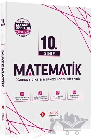 10. Sınıf Matematik Maarif Modele Uygun Modüller Set – Sonuç Yayınları kitap kapağı