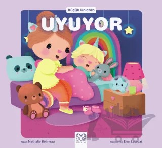 Küçük Unicorn Uyuyor – Nathalie Belineau – 1001 Çiçek Kitaplar kitap kapağı