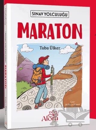 Maraton - Sınav Yolculuğu – Tuba Ülker – Alora Yayınevi kitap kapağı