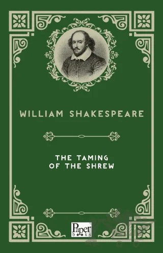 The Taming of The Shrew – William Shakespeare – Paper Books kitap kapağı