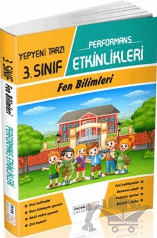 3. Sınıf Fen Bilimleri Performans Etkinlikleri İncek Serisi – Kolektif – İnovasyon Yayınları kitap kapağı