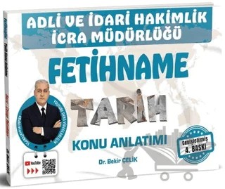 Adli İdari Hakimlik İcra Müdürlüğü Fetihname Tarih Konu Anlatımı – Bekir Çelik – Bekir Çelik kitap kapağı
