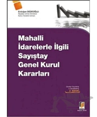Mahalli İdarelerle İlgili Sayıştay Genel Kurul Kararları – Erdoğan Dedeoğlu – Adalet Yayınevi kitap kapağı