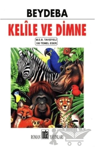 Kelile ve Dimne – Beydeba – Oda Yayınları kitap kapağı