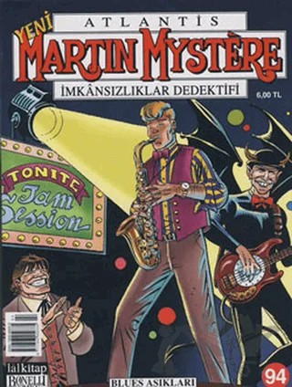 Yeni Martin Mystere Sayı: 94 Blues Aşıkları – Lal Kitap kitap kapağı