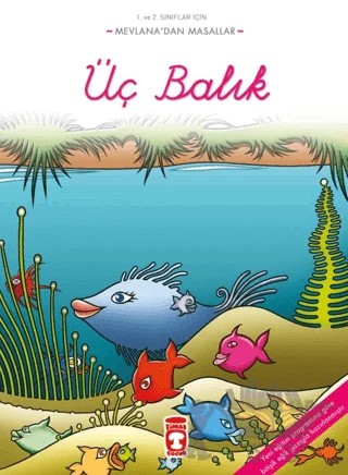 Üç Balık (El Yazılı) – Mevlana Celaleddin Rumi – Timaş Çocuk kitap kapağı