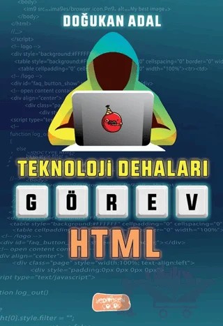 Görev HTML – Doğukan Adal – Yediveren Çocuk kitap kapağı