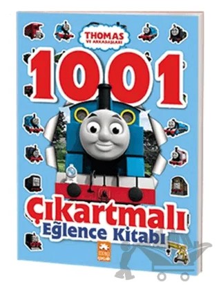 1001 Çıkartmalı Eğlence Kitabı – Kolektif – Eksik Parça Yayınları kitap kapağı