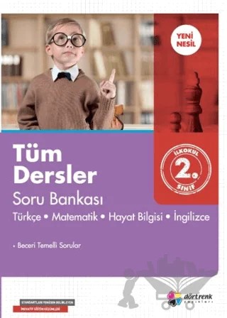 2. Sınıf Tüm Dersler Soru Bankası RD - Grimer – Kollektif – Dört Renk Yayınları kitap kapağı