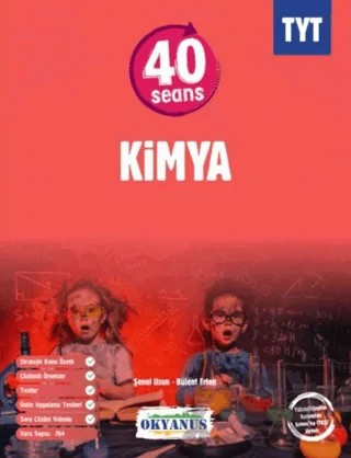 Tyt 40 Seans Kimya – Bülent Erten, Şenol Uzun – Okyanus Yayınları kitap kapağı