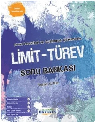 Limit - Türev Soru Bankası – Kolektif – Okyanus Yayınları kitap kapağı