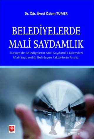 Belediyelerde Mali Saydamlık – Özlem Tümer – Ekin Basım Yayın kitap kapağı