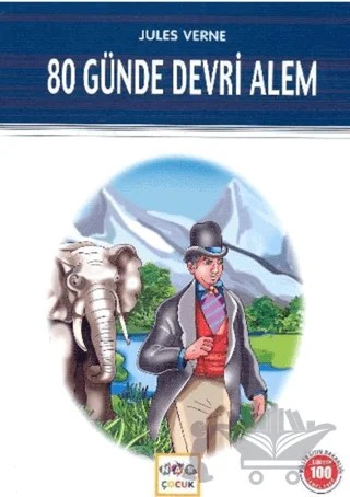80 Günde Devri Alem (Milli Eğitim Bakanlığı İlköğretim 100 Temel Eser) – Jules Verne – Nar Çocuk kitap kapağı